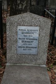 Шейнберг Моисей Лазарович, Москва, Востряковское кладбище
