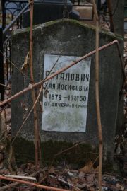 Сагалович Хая Иосифовна, Москва, Востряковское кладбище