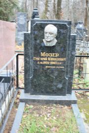 Мозер Григорий Израилович, Москва, Востряковское кладбище