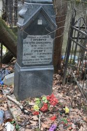 Гуревич Григорий Давидович, Москва, Востряковское кладбище