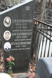 Кагановская М. М., Москва, Востряковское кладбище