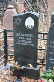Межеричер Александр Леонидович, Москва, Востряковское кладбище