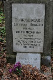 Толкачевский Филипп Михайлович, Москва, Востряковское кладбище