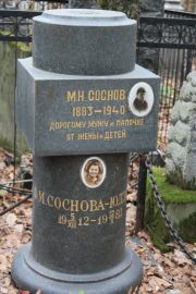 Соснов М. Н., Москва, Востряковское кладбище