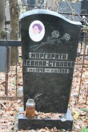 Левина-Столова Маргарита , Москва, Востряковское кладбище