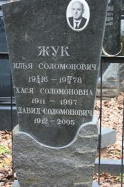 Жук Илья Соломонович, Москва, Востряковское кладбище