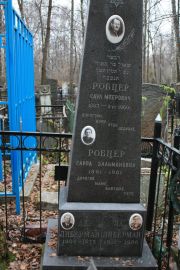 Робцер Саул Меерович, Москва, Востряковское кладбище