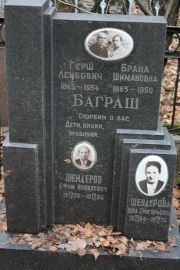 Баграш Герш Лейбович, Москва, Востряковское кладбище