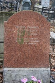 Гуревич Рахиль Львовна, Москва, Востряковское кладбище