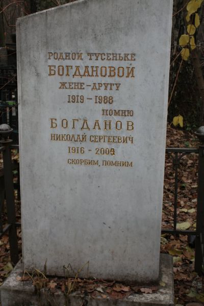 Богданов Николай Сергеевич