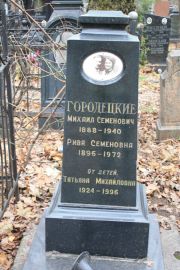 Городецкий Михаил Семенович, Москва, Востряковское кладбище