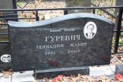 Гуревич Геннадий Ильич, Москва, Востряковское кладбище