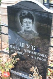 Шуб Мида Абрамовна, Москва, Востряковское кладбище