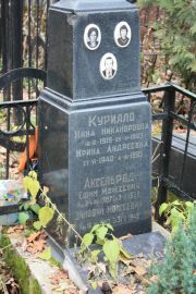 Аксельрод Ефим Моисеевич, Москва, Востряковское кладбище