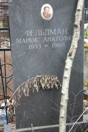 Фельдман Маркус Анатольевич, Москва, Востряковское кладбище