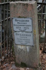 Фрадкин Михаил Владимирович, Москва, Востряковское кладбище