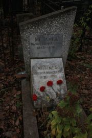 Меламед Фаня Генаховна, Москва, Востряковское кладбище