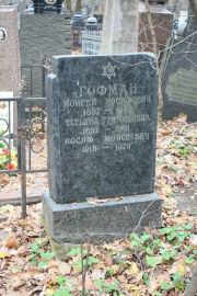 Гофман Моисей Иосифович, Москва, Востряковское кладбище