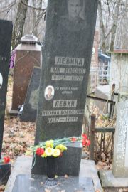 Левин Леонид Борисович, Москва, Востряковское кладбище