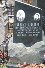 Якубович Мария Ильинична, Москва, Востряковское кладбище