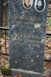Шапиро Вадана Семеновна, Москва, Востряковское кладбище