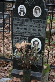 Каневский Евгеий Борисович, Москва, Востряковское кладбище