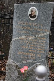 Ленивкер Серафима Ефимовна, Москва, Востряковское кладбище
