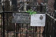 Роксман Лея Хацкелевна, Москва, Востряковское кладбище