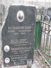 Кузьминский Борис Иосифович, Москва, Востряковское кладбище