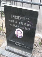 Лейзеруков Моисей Аронович, Москва, Востряковское кладбище