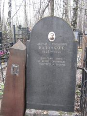 Калимахер Абрам Давидович, Москва, Востряковское кладбище