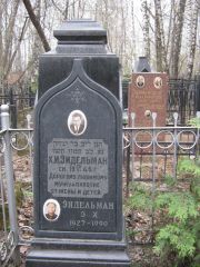 Зидельман Э. Х., Москва, Востряковское кладбище