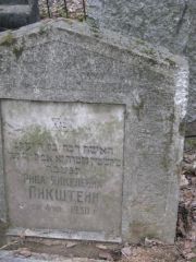 Пикштейн Рива Янкелевна, Москва, Востряковское кладбище
