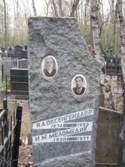 Оксенгендлер Я. А., Москва, Востряковское кладбище