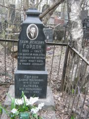 Гордон Наум Исаевич, Москва, Востряковское кладбище