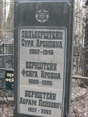 Зильберштейн Сура Ароновна, Москва, Востряковское кладбище