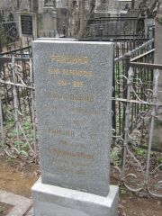 Раицин С. С., Москва, Востряковское кладбище