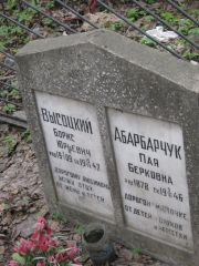 Абарбарчук Пая Берковна, Москва, Востряковское кладбище