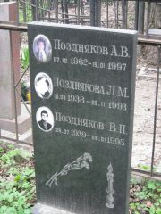 Поздняков А. В., Москва, Востряковское кладбище