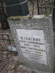 Шленский Наум Соломонович, Москва, Востряковское кладбище