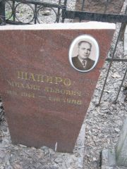 Шапиро Михаил Львович, Москва, Востряковское кладбище