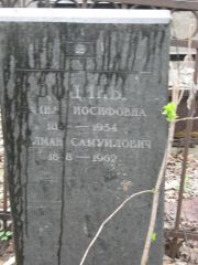 Додина Фаина Иосифовна, Москва, Востряковское кладбище