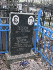 Лейбзон Иошуа Меерович, Москва, Востряковское кладбище