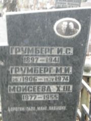 Грумберг И. С., Москва, Востряковское кладбище