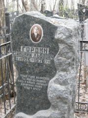 Гордин Зиновий Львович, Москва, Востряковское кладбище