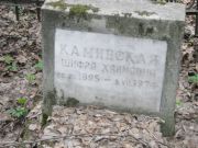 Каминская Шифра Хаимовна, Москва, Востряковское кладбище