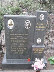 Гринбаум Фридрих Товьевич, Москва, Востряковское кладбище
