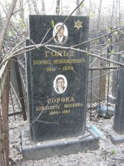 Сорока Елизавета Ильевна, Москва, Востряковское кладбище