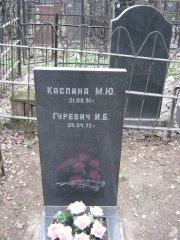 Гуревич И. Б., Москва, Востряковское кладбище