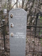 Столлер Хаим Семенович, Москва, Востряковское кладбище